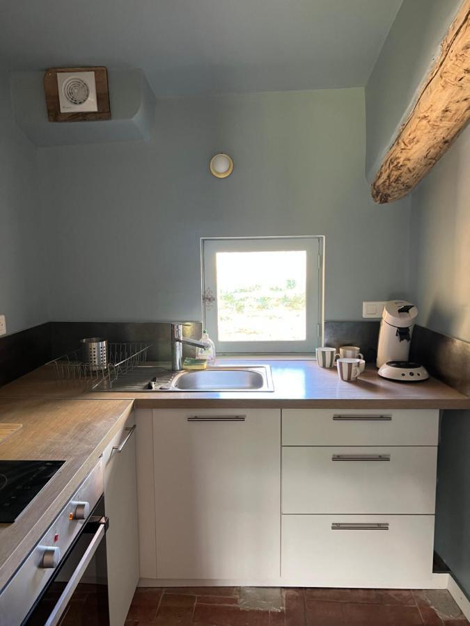 Charmant Appartement Independant Au Sein D'Un Mas Provencal 阿尔卑斯 外观 照片